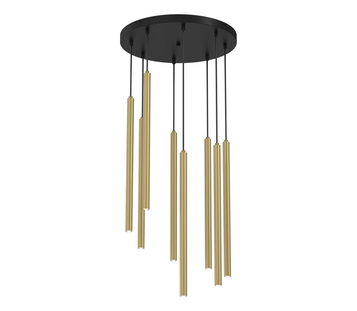  Lustr na lanku YORU 8xG9/8W/230V mosaz 4121
