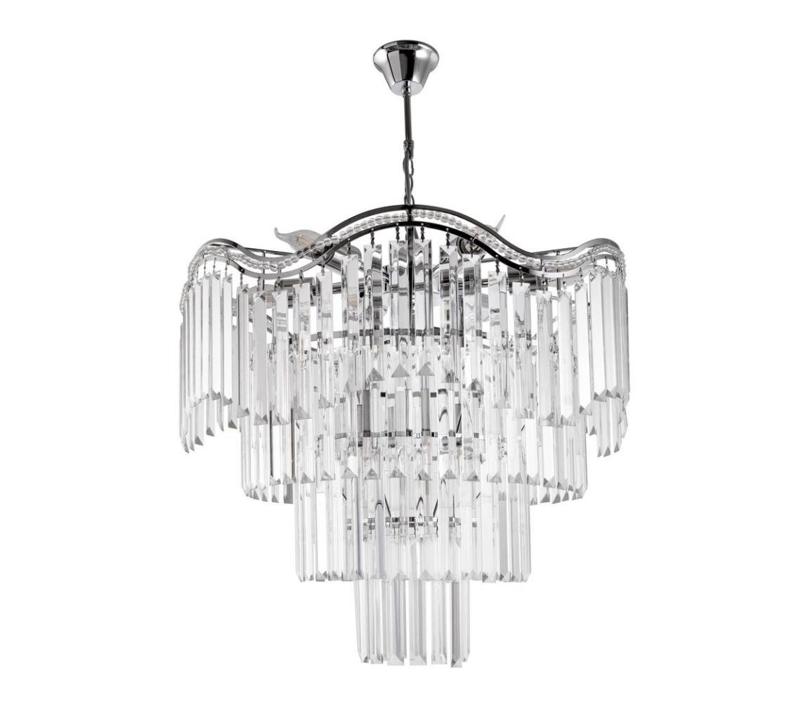  Lustr na řetězu 7xE27/60W/230V W-E 1735/7 CR