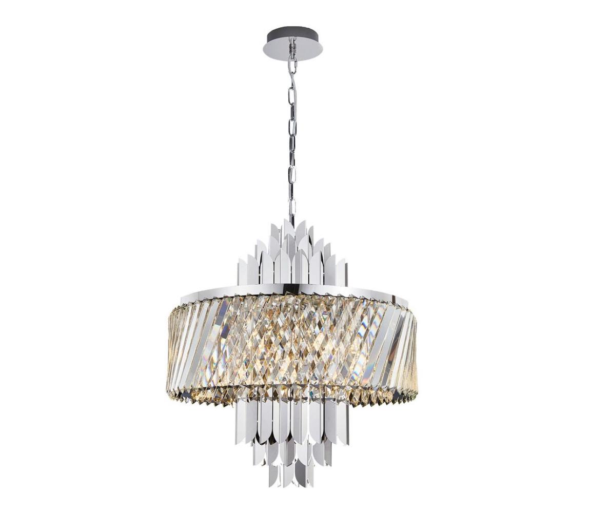  Lustr na řetězu MARGOT 9xE14/40W/230V chrom ML0410
