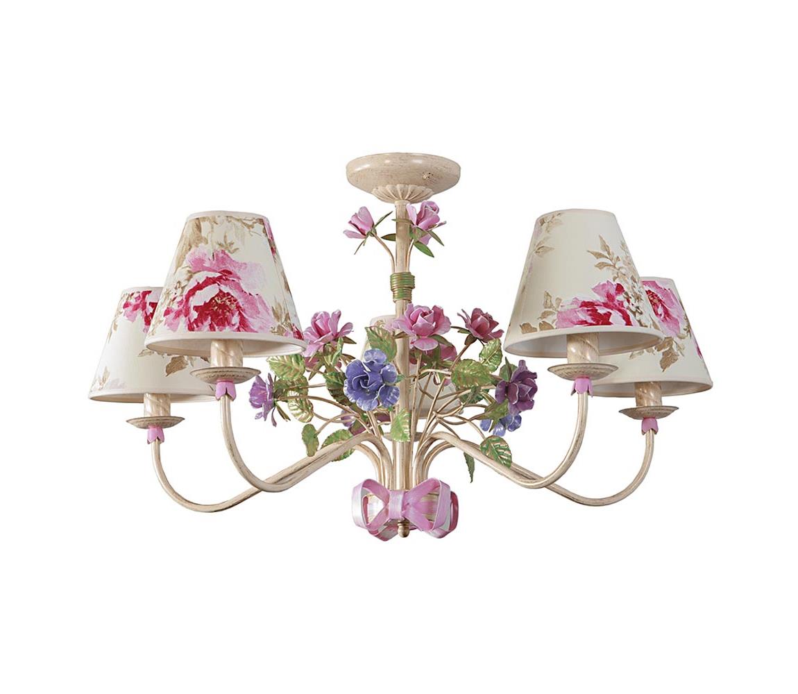  Lustr na tyči ROMANCE 5xE14/40W/230V 8905-cl153-aba01n-ct0504