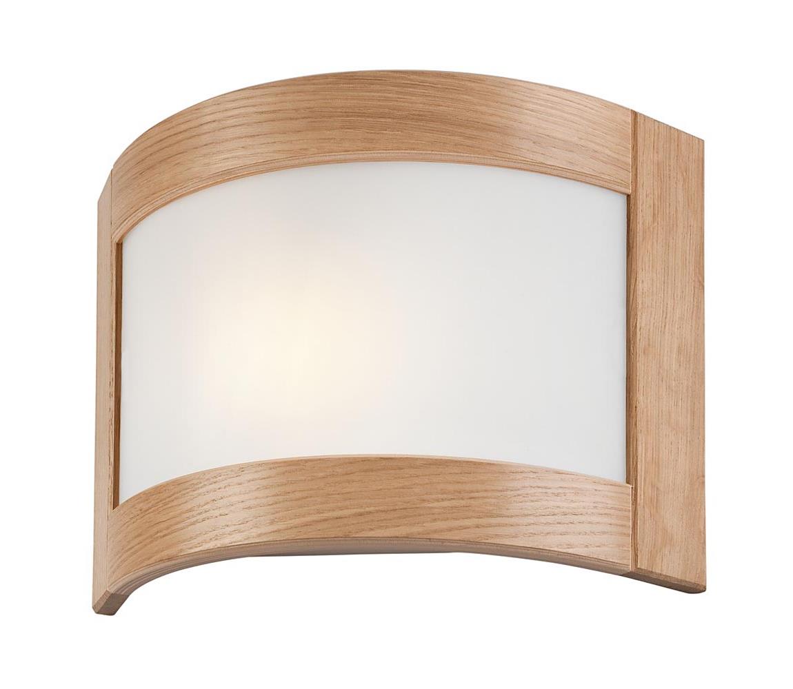  Nástěnné svítidlo ELODIE 1xE27/60W/230V dub PD-1/DĄB