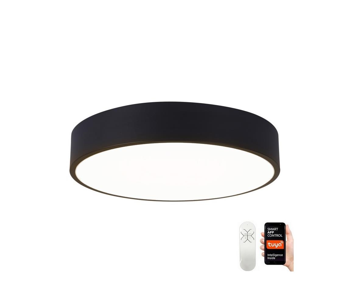  NEO 07201L-LED Stmívatelné stropní svítidlo RONDATE 28W/230V černá Tuya+DO 07201L