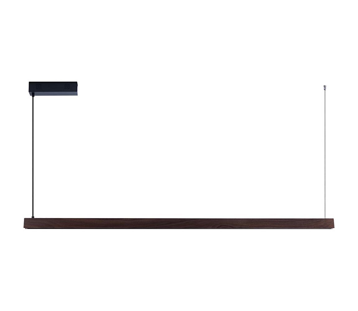  NEO 07302L-LED Stm lustr na lanku MADEIRA 44W/230V Wi-Fi Tuya 202 cm ořech 07302L