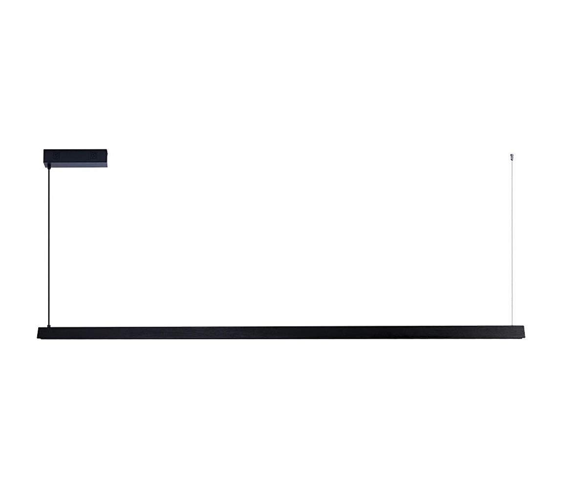  NEO 07308L-LED Stm lustr na lanku MADEIRA 44W/230V Wi-Fi Tuya 202 cm černá 07308L