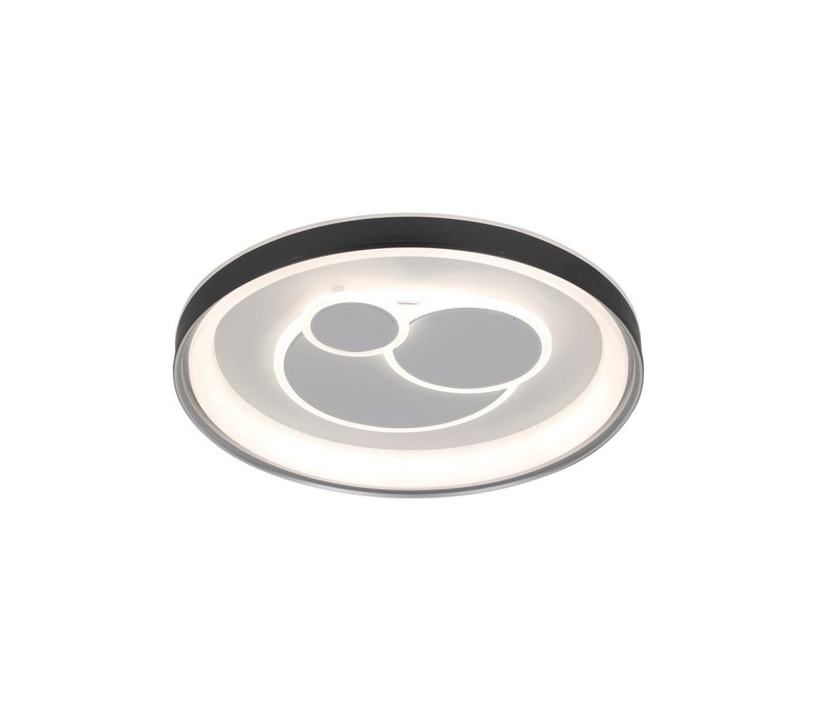  PLF-54205-BK-WH - LED Stm stropní svítidlo FLORINA LED/46W/230V černá +DO PLF-54205-BK-WH