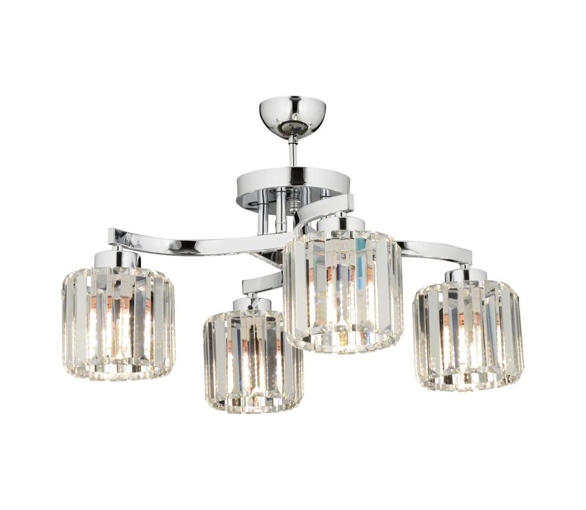  Přisazený lustr CRYSTALLINE 4xE27/40W/230V lesklý chrom 683AVN1438