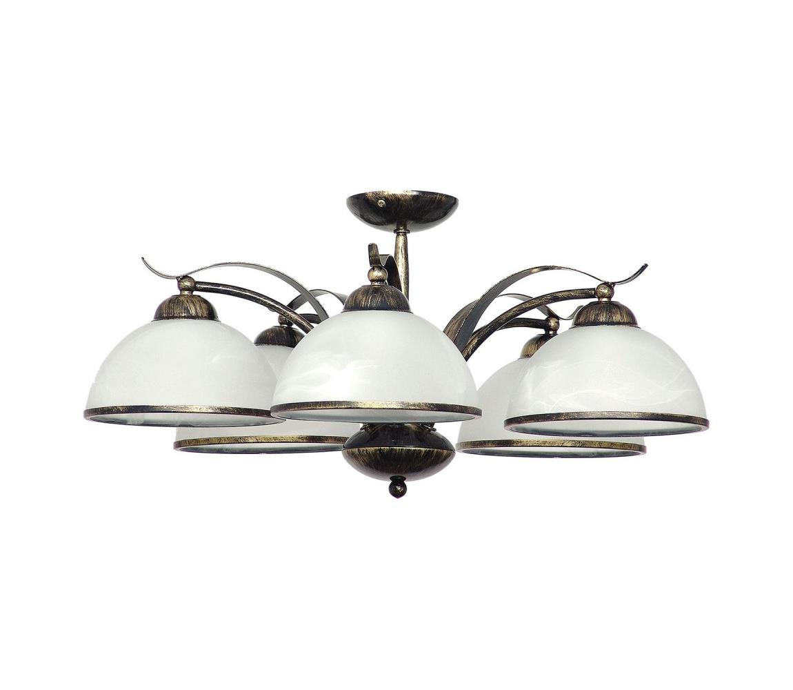  Přisazený lustr KORFU 5xE27/60W/230V 4038