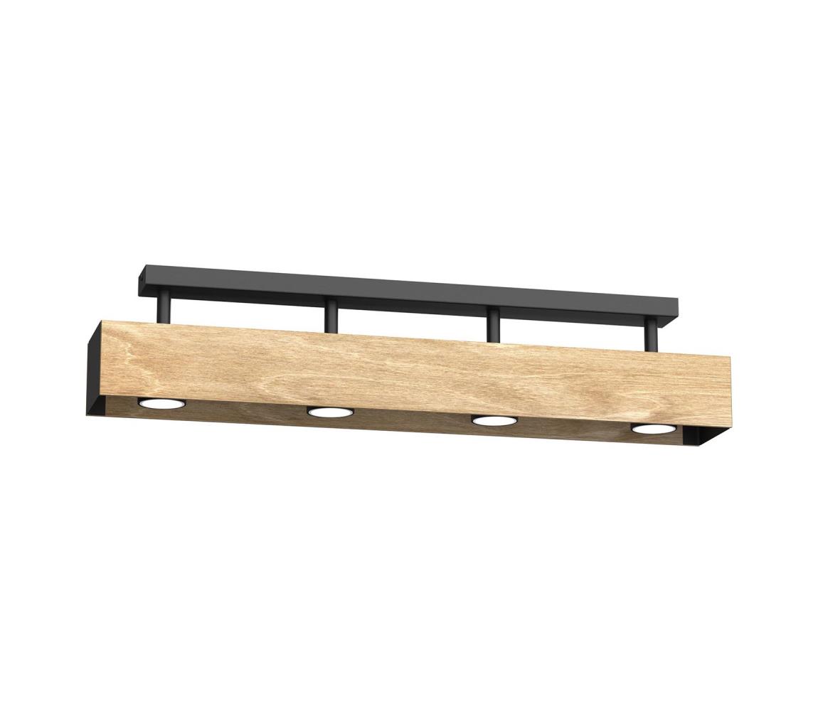  Přisazený lustr MAISON 4xGU10/8W/230V dub 1643