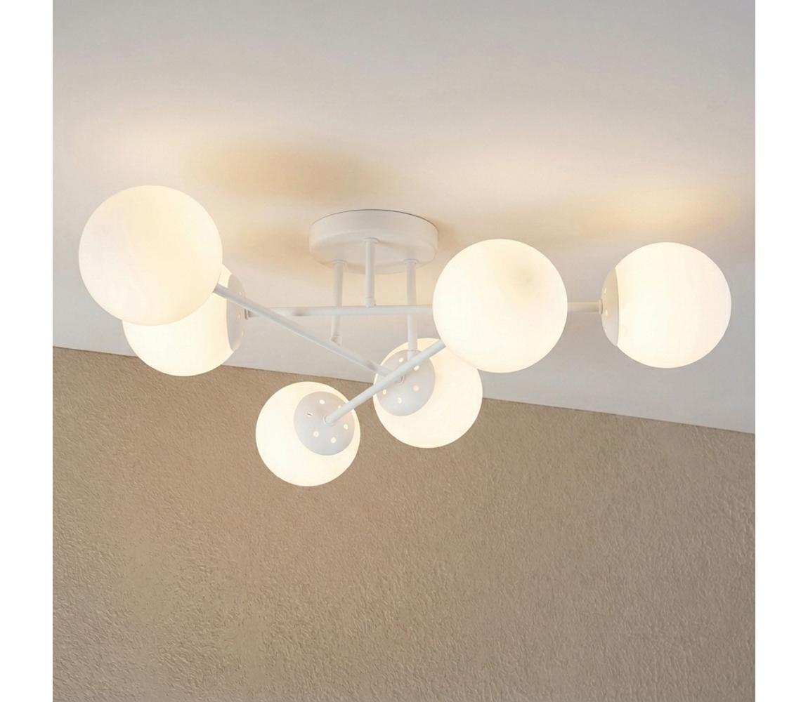  Přisazený lustr MALENA 6xE14/5W/230V bílá LM-6.341/BIAŁY/BIAŁY