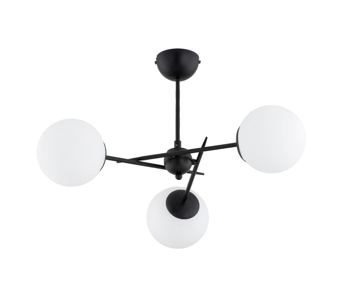  Přisazený lustr PRIMERY 3xE14/10W/230V černá 62523