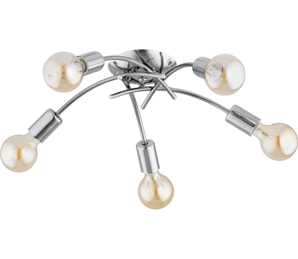  Přisazený lustr TORIZO 5xE27/15W/230V lesklý chrom 63427