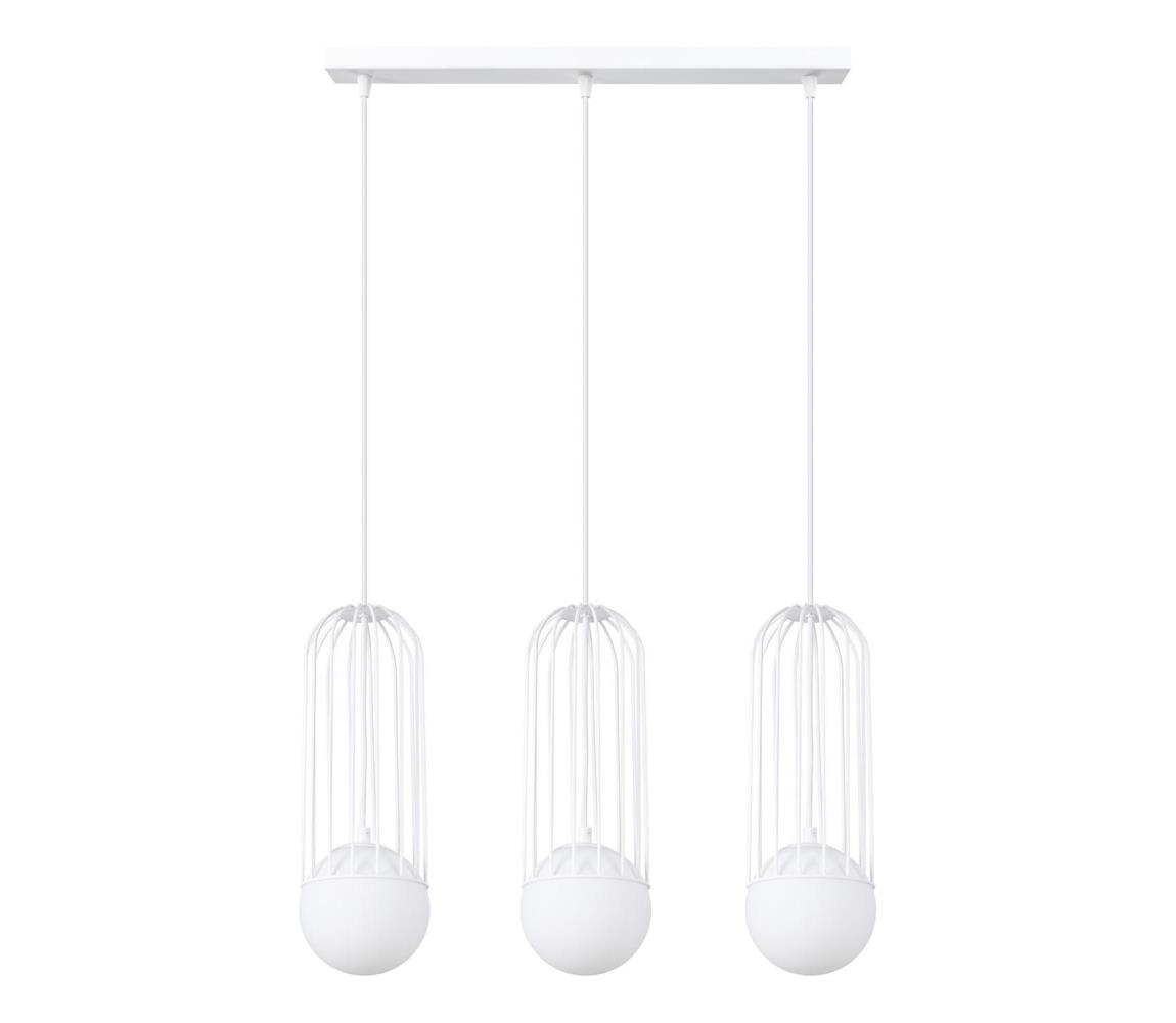  SL.1333 - Lustr na lanku BRINA 3xG9/8W/230V bílá SL.1333