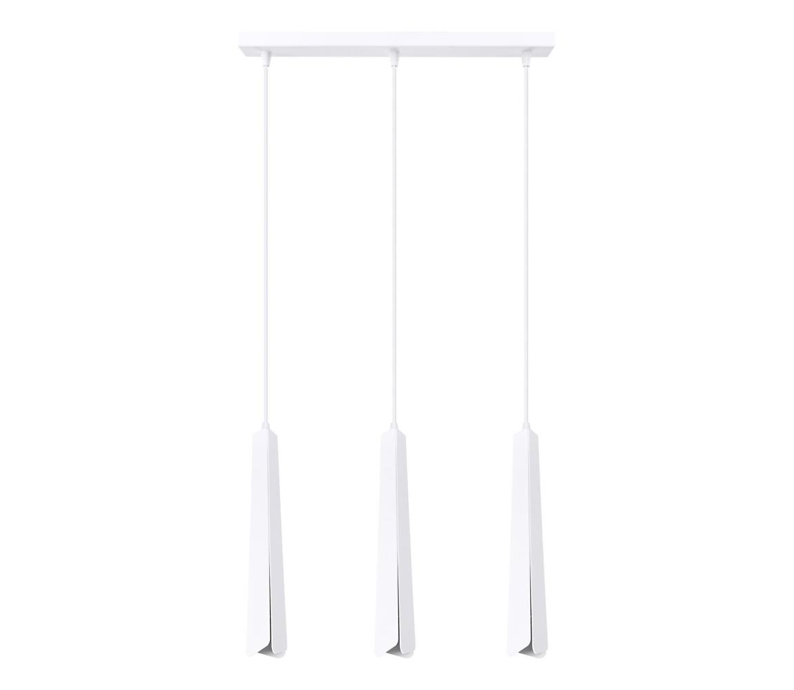  SL.1399 - Lustr na lanku PRYSM 3xG9/8W/230V bílá SL.1399
