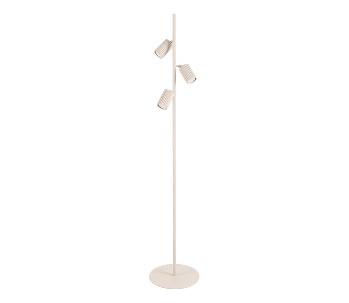  SL.2018 - Stojací lampa KARBON 3xGU10/10W/230V krémová SL.2018