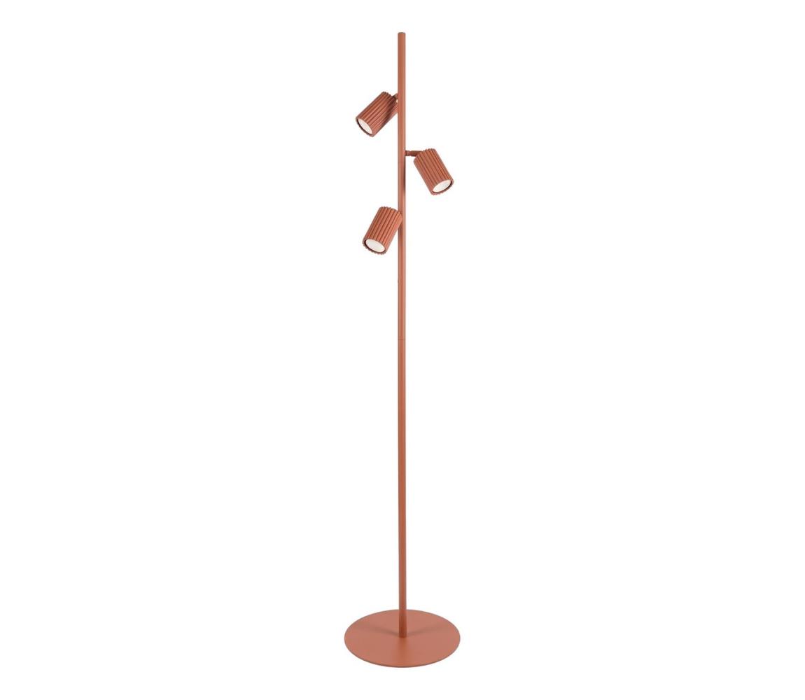  SL.2024 - Stojací lampa KARBON 3xGU10/10W/230V oranžová SL.2024