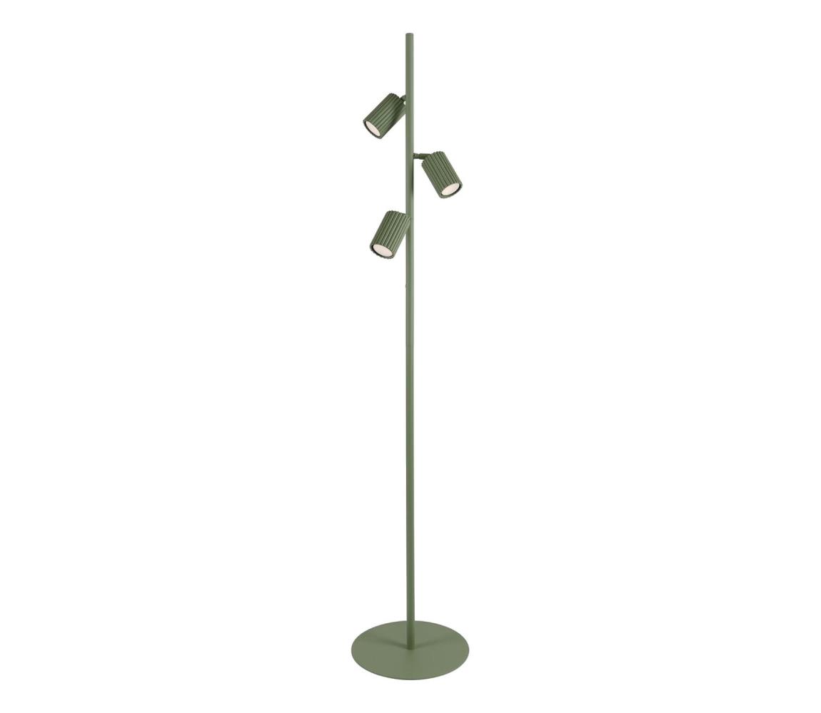  SL.2026 - Stojací lampa KARBON 3xGU10/10W/230V zelená SL.2026