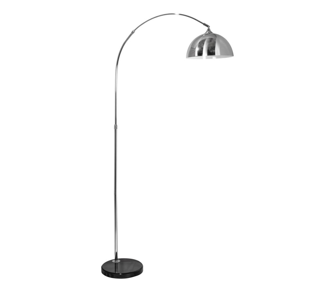  Stojací lampa 1xE27/60W/230V lesklý chrom S-9093 CR