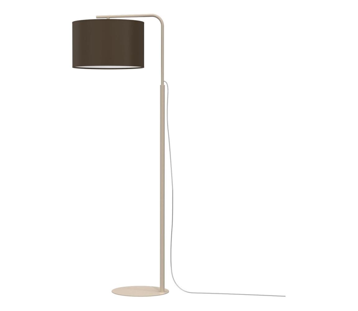  Stojací lampa ARDEN 1xE27/15W/230V béžová/hnědá 4673