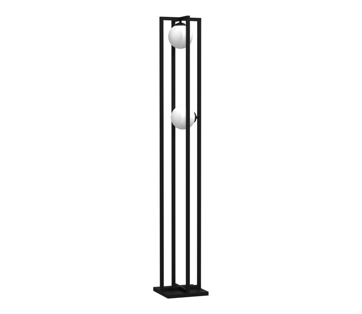  Stojací lampa DIEGO 2xE14/40W/230V černá MLP8572