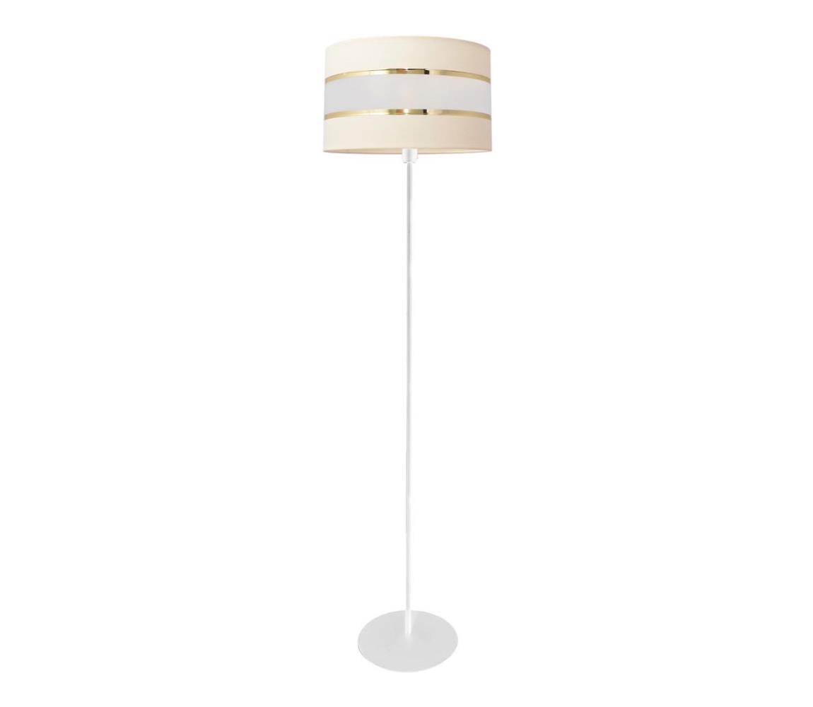  Stojací lampa HELEN 1xE27/15W/230V krémová S-0803/1 EC+GO+MAT
