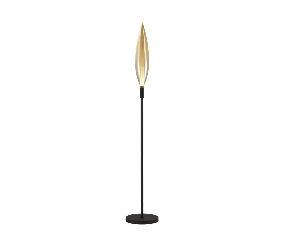  Stojací lampa NORDIC 1xG9/5W/230V černá/kouřová béžová 51-51240