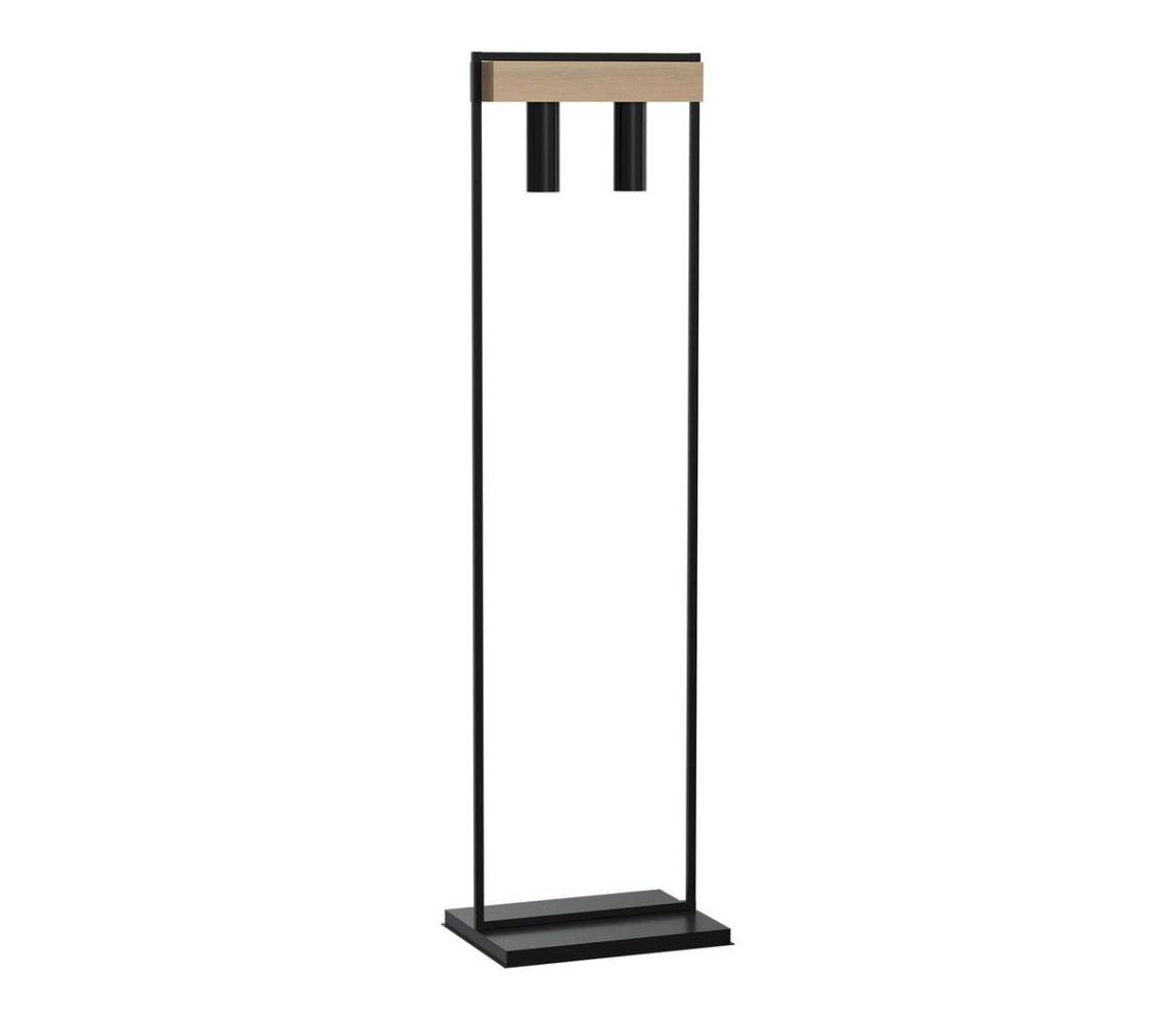  Stojací lampa WEST 2xGU10/25W/230V černá MLP5516