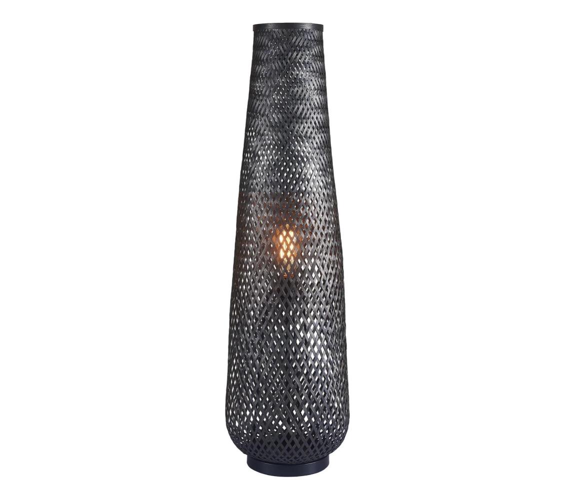  Stojací lampa ZANZIBAR 1xE27/20W/230V černá 330147