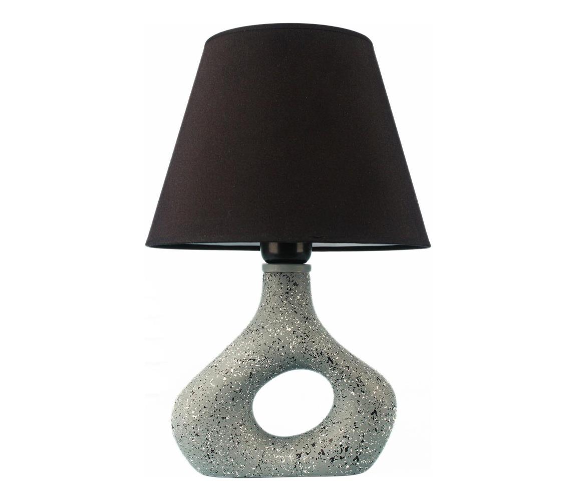  Stolní lampa 1xE27/40W/230V černá/zelená 687HMY1489
