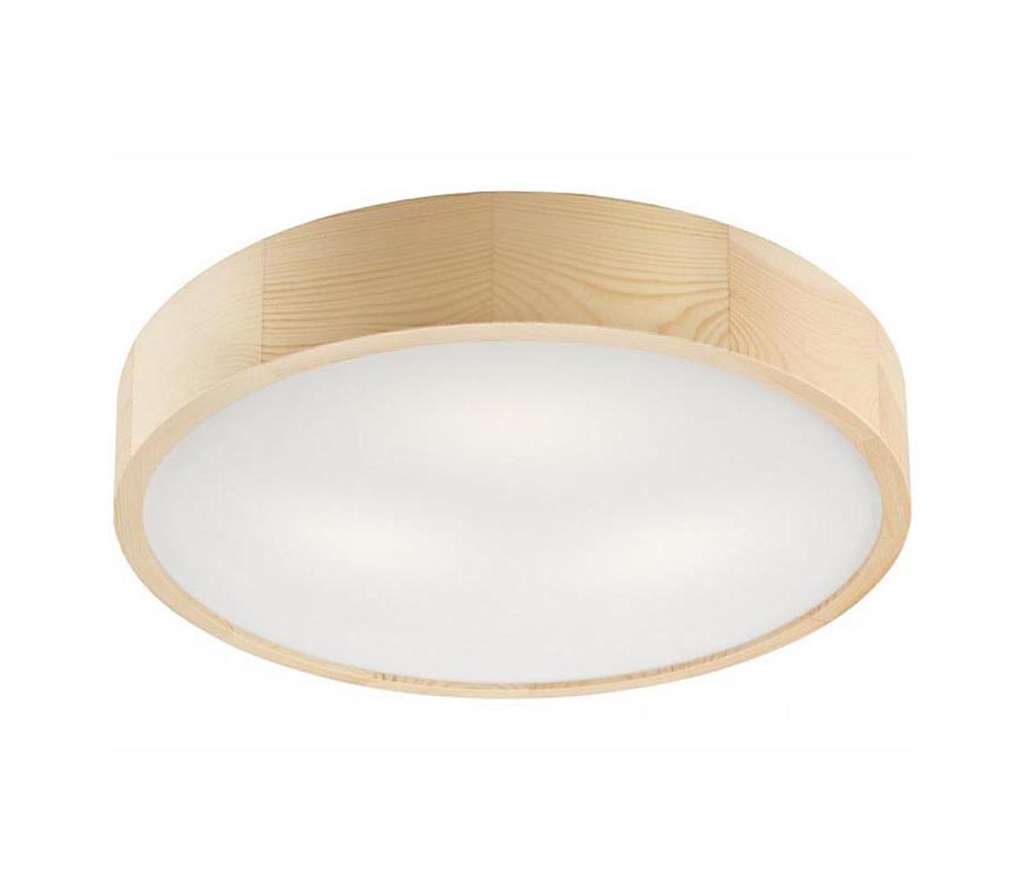  Stropní svítidlo NATURAL 3xE27/60W/230V pr. 47,5 cm borovice LD-PD-6.3 NATURAL