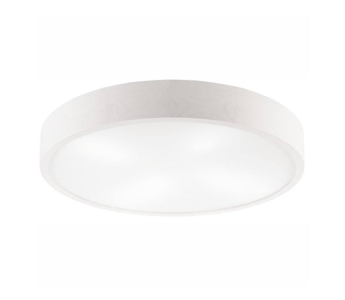  Stropní svítidlo NATURAL 4xE27/60W/230V pr. 57,5 cm bílá/borovice LD-PD-6.13 BIAŁY TRANSPARENT