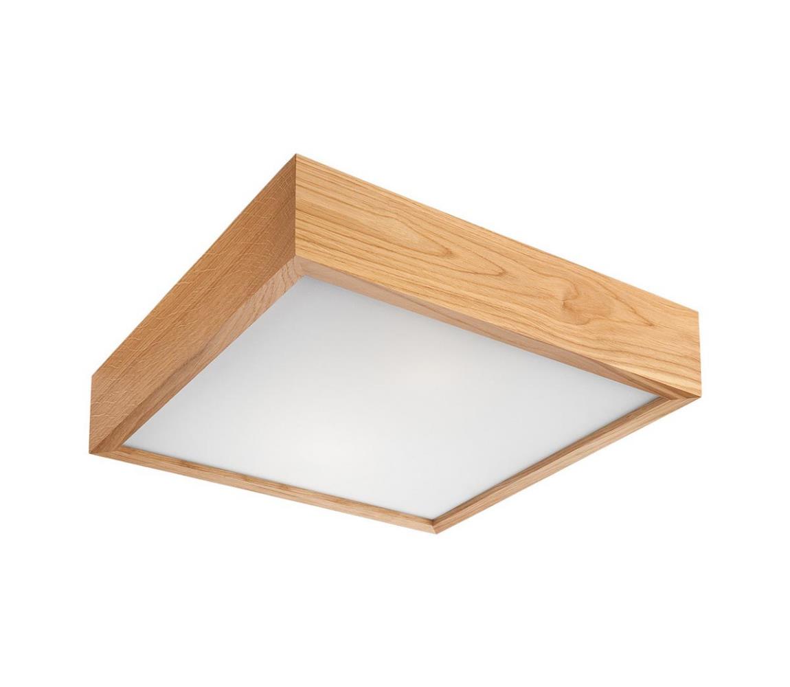  Stropní svítidlo OAK SQUARE 1xE27/60W/230V dub 27,5 cm LD-PD-9.1 oak