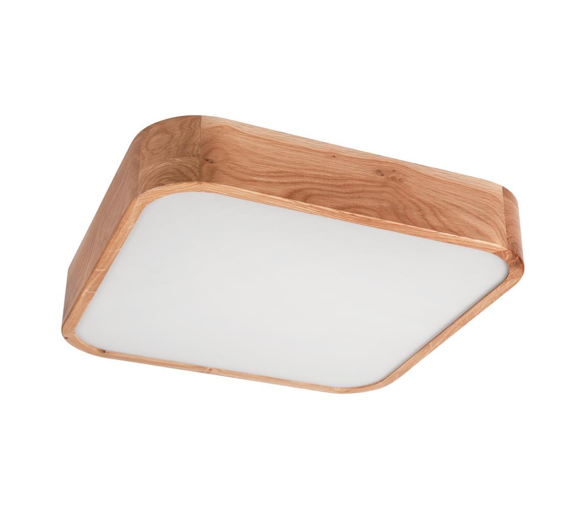  Stropní svítidlo OAK SQUARE 4xE27/15W/230V 45x45 cm dub LD-PD-11.2/DĄB