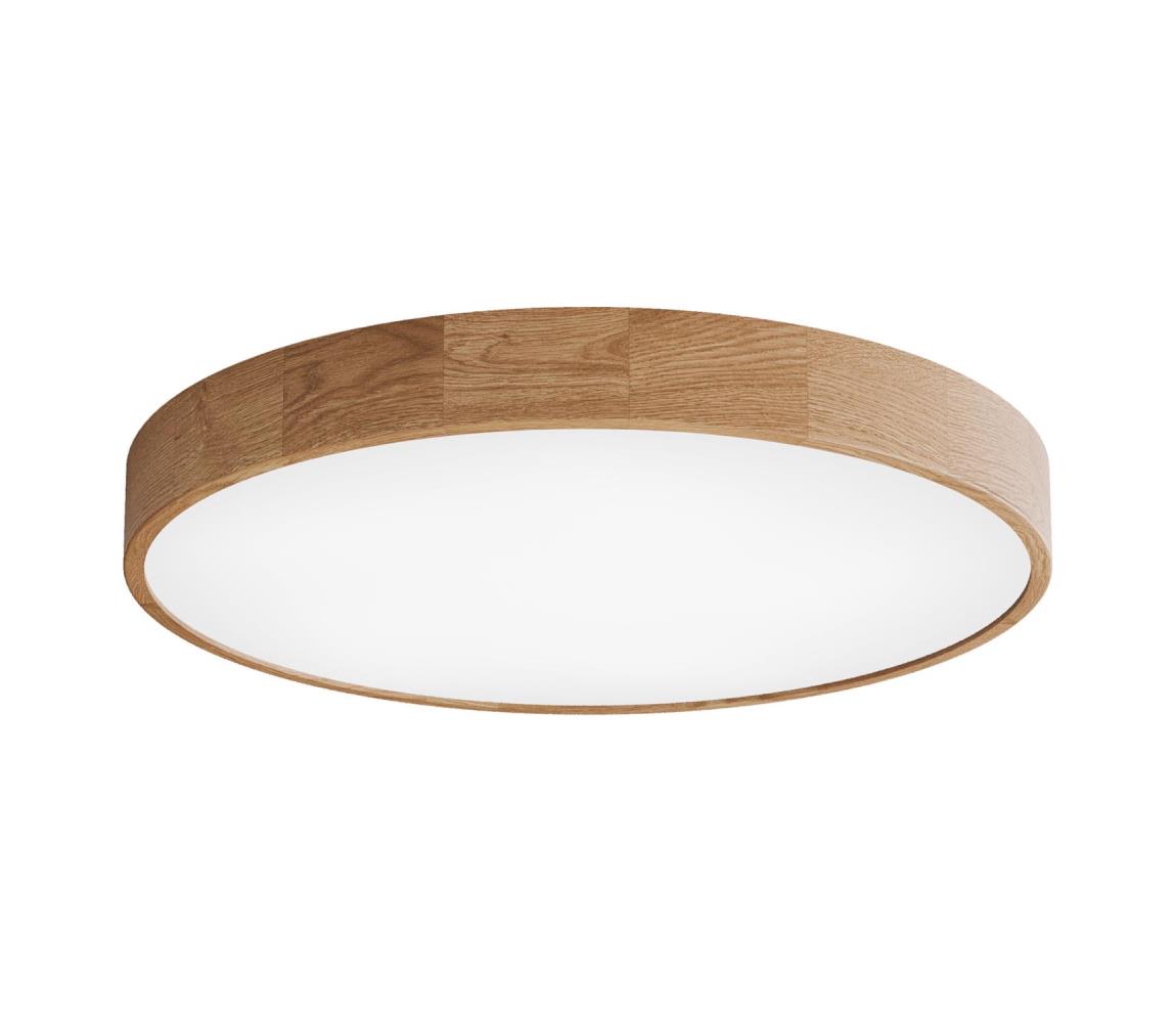  Stropní svítidlo se senzorem CLEO 6xE27/24W/230V pr. 80 cm dub 5907623692665