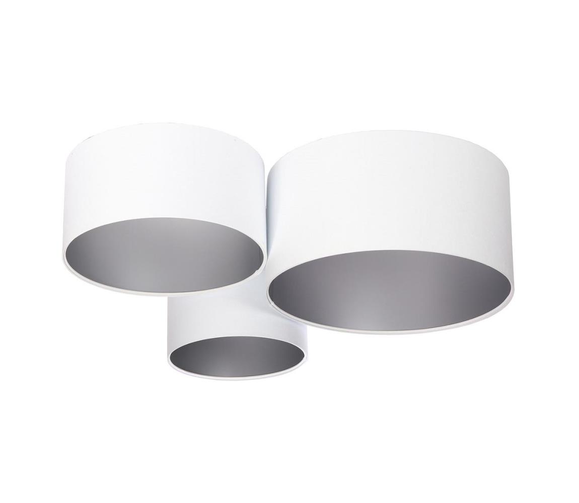  Stropní svítidlo SPACE 3xE27/60W/230V bílá/stříbrná 080-061