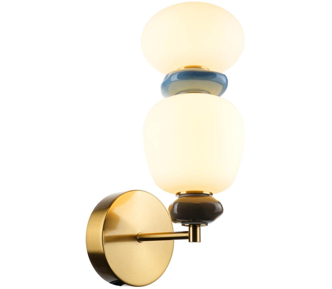  WL-94981-1B-GD - LED Nástěnná lampa EVANS LED/12W/230V 3000K zlatá WL-94981-1B-GD