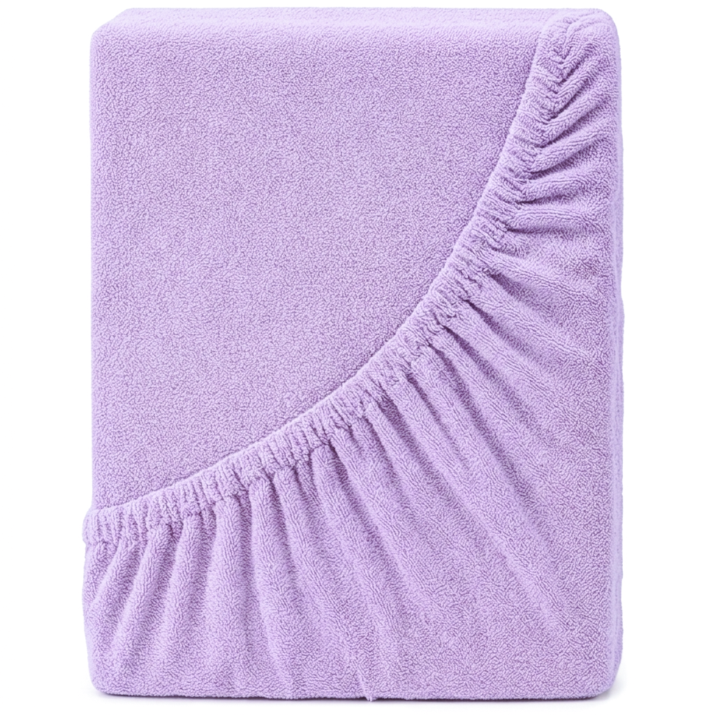 4Home Froté prostěradlo IDEAL fialová, 200–220 x 200 cm, 200–220 x 200 cm