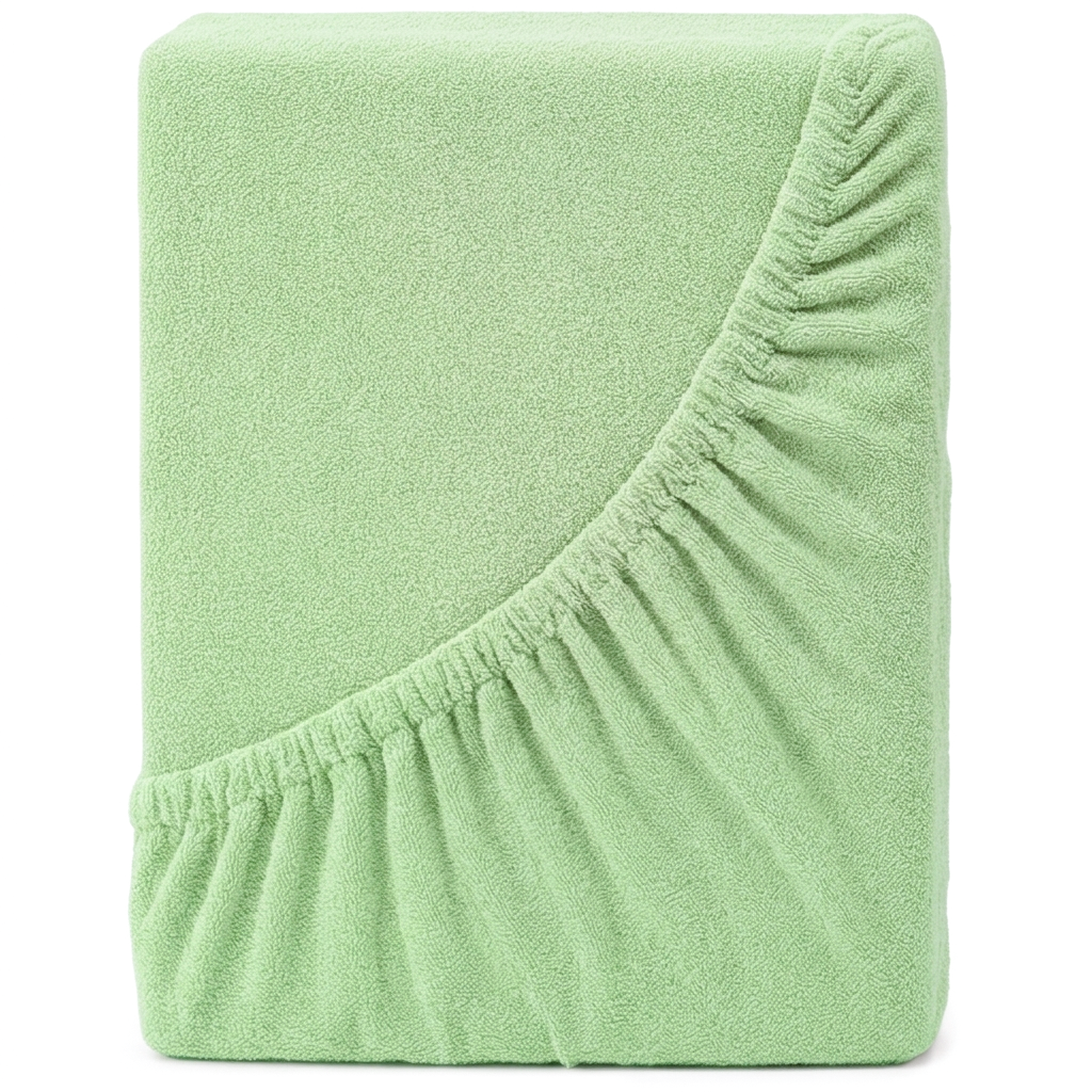 4Home Froté prostěradlo IDEAL zelená, 140–160 x 200 cm, 140–160 x 200 cm