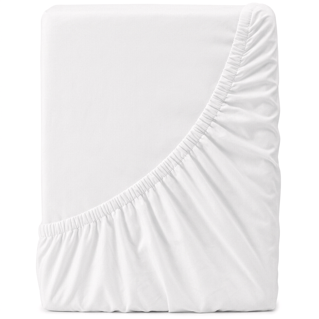 4Home Jersey prostěradlo DELUXE bílá, 90–100 x 200 cm, 90–100 x 200 cm