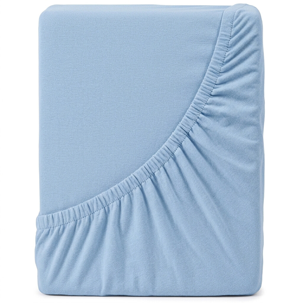 4Home Jersey prostěradlo DELUXE modrá, 140 x 200 cm, 140 x 200 cm