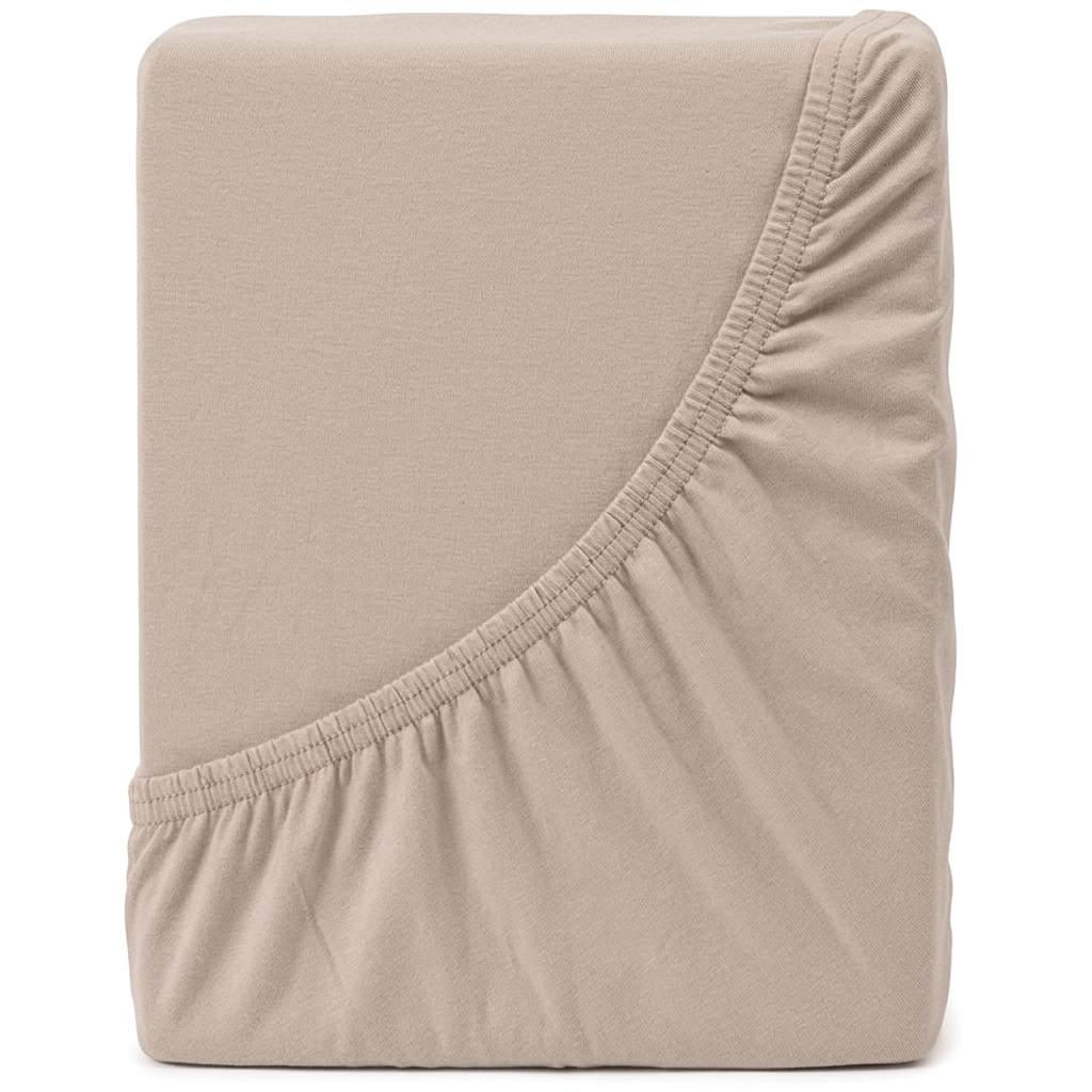 4Home Jersey prostěradlo IDEAL kávová, 140–160 x 200 cm, 140 x 200 cm