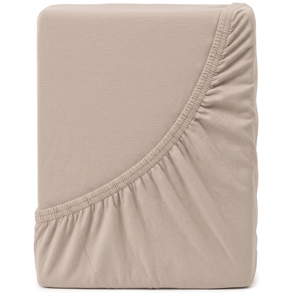 4Home Jersey prostěradlo IDEAL ořechová, 200–220 x 200 cm, 200–220 x 200 cm