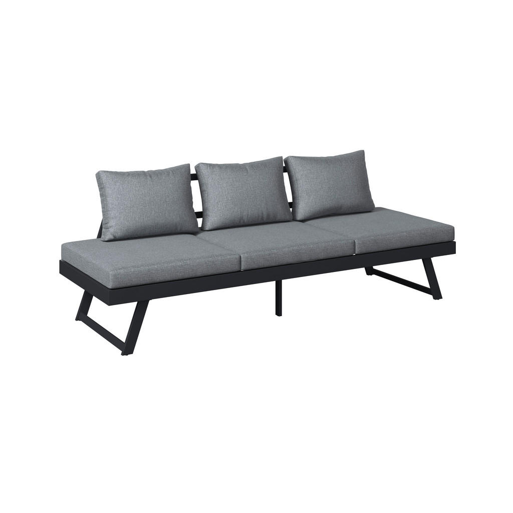 Ambia Garden SEDACÍ LAVICE, kov, textil, 204/70/69 cm