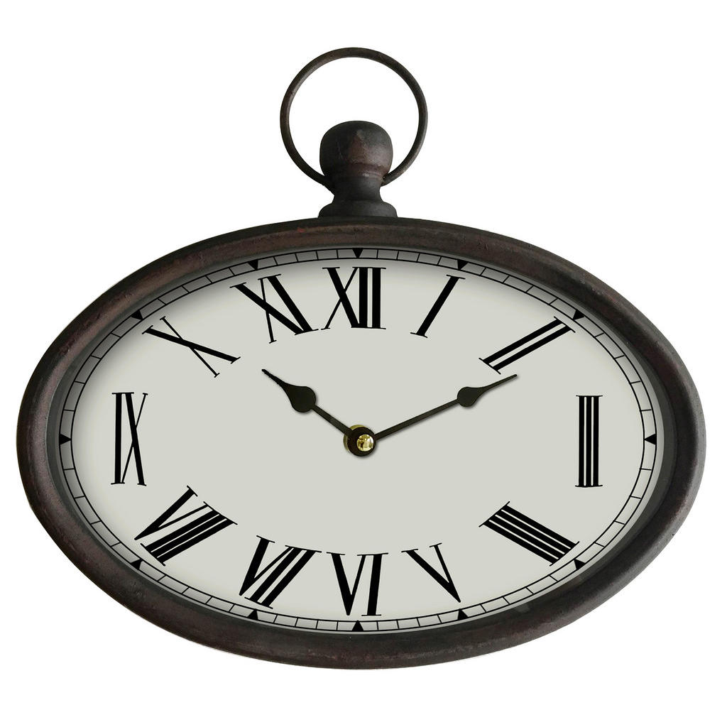 Ambia Home NÁSTĚNNÉ HODINY hnědá, černá, béžová 29/27 cm