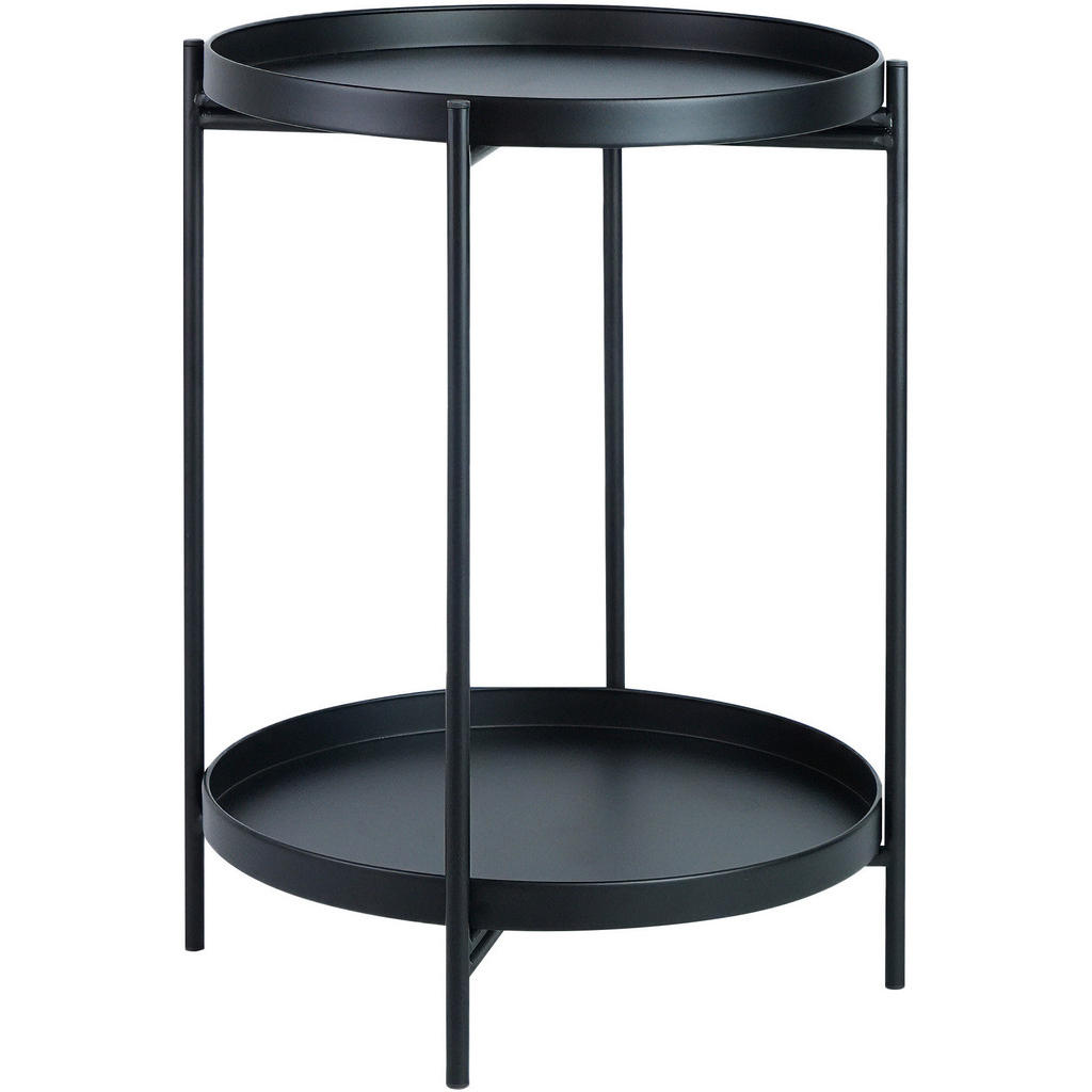 Ambia Home ODKLÁDACÍ STOLEK, černá 1