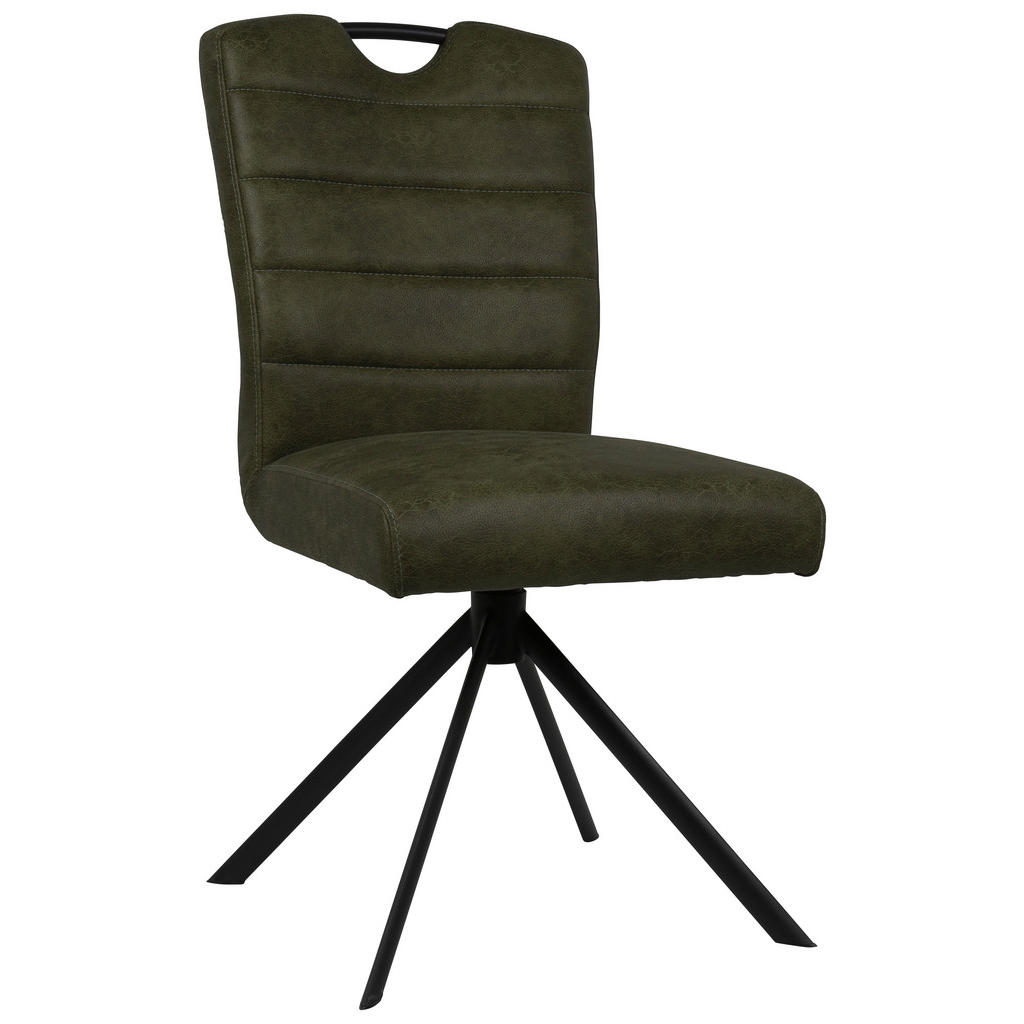 Ambia Home ŽIDLE, černá, tmavě zelená