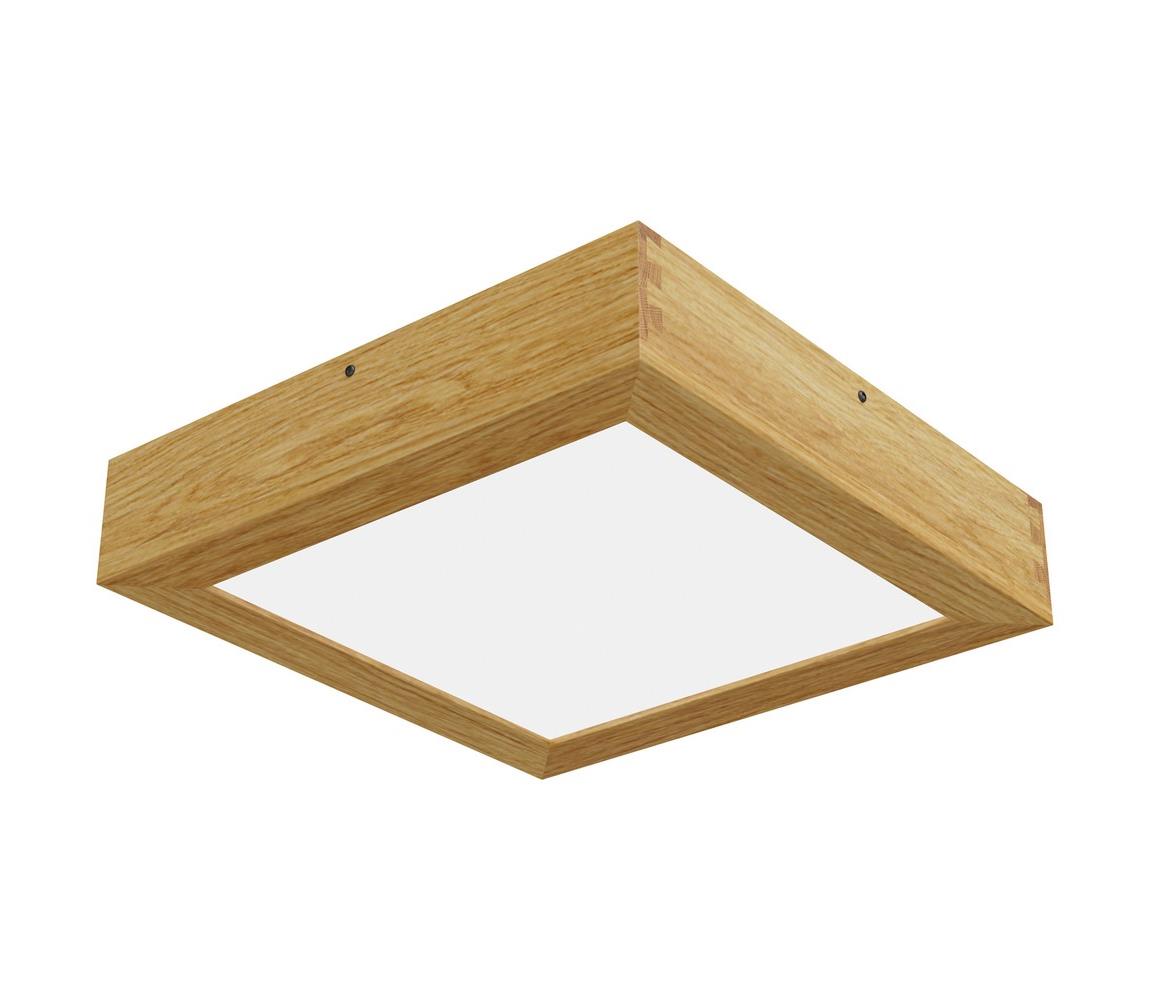 APLED - LED Stropní svítidlo QUADRA LED/24W/230V dub 135-0430