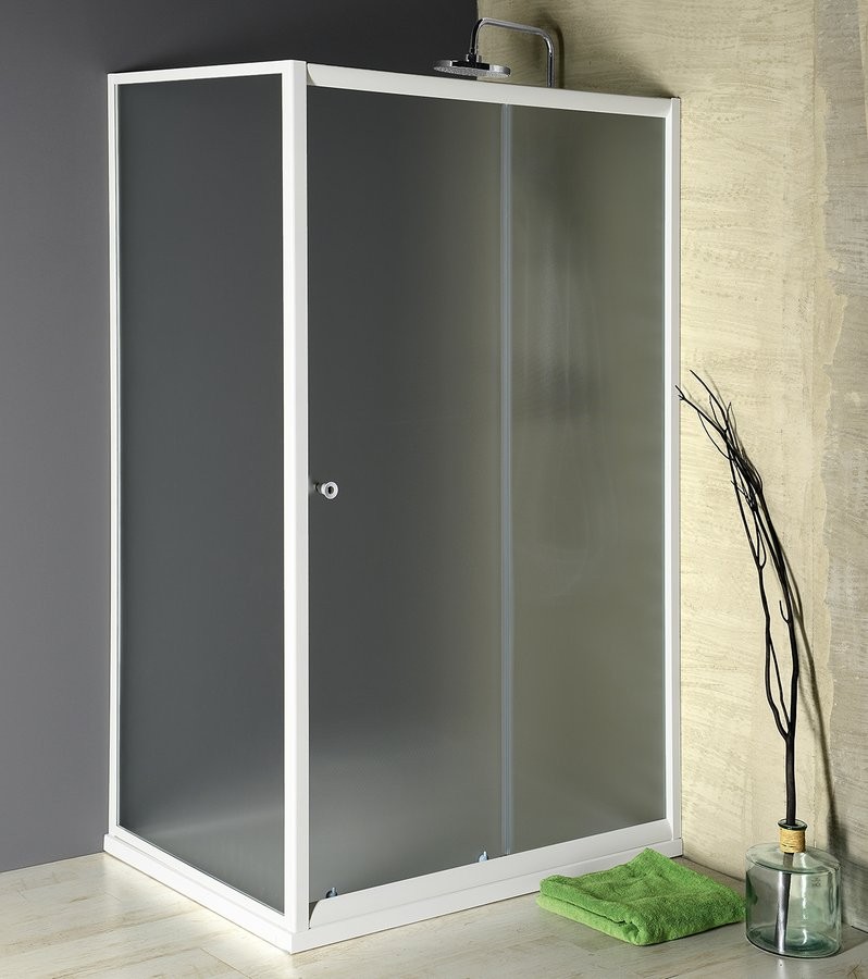 AQUALINE AMADEO obdélníkový sprchový kout 1200x900 L/P varianta, sklo Brick BTS120BTP90