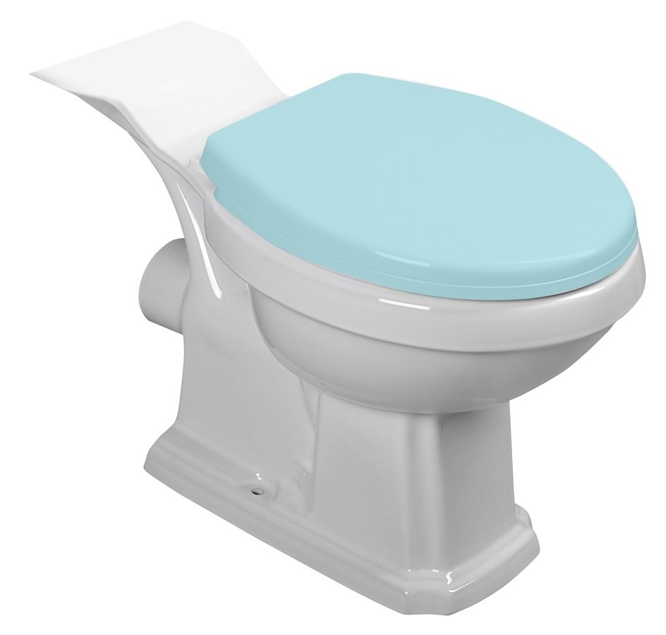 AQUALINE ANTIK WC kombi mísa, 35x72cm, zadní odpad, bílá AK107-432