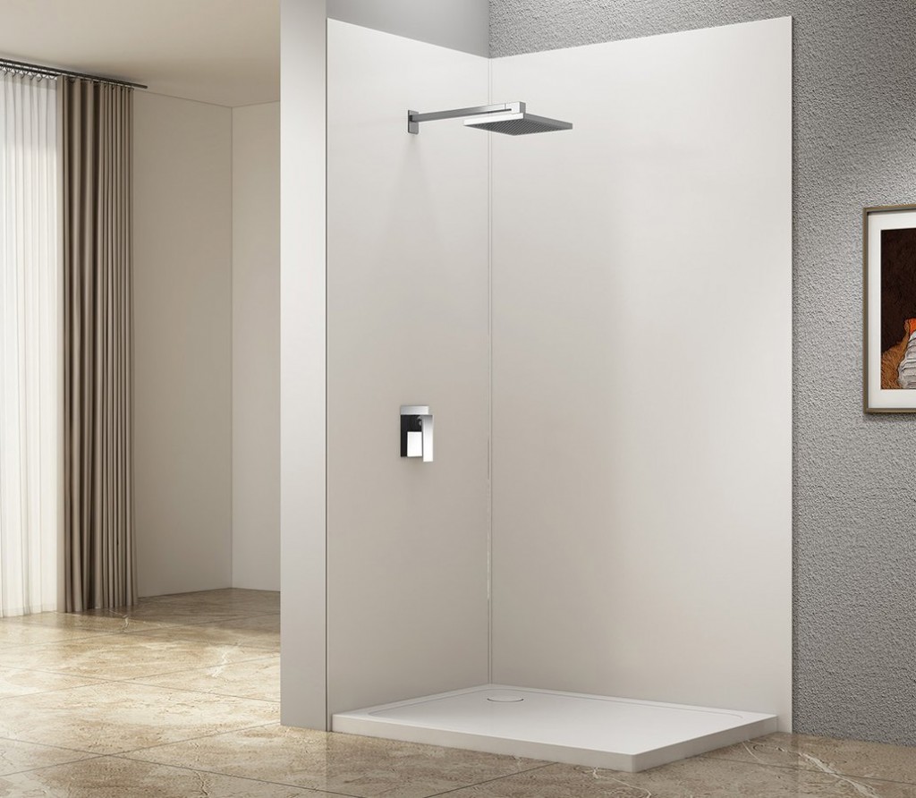 AQUALINE DENIPAN obkladový panel 1200x2100, bílá mat DP1200WM