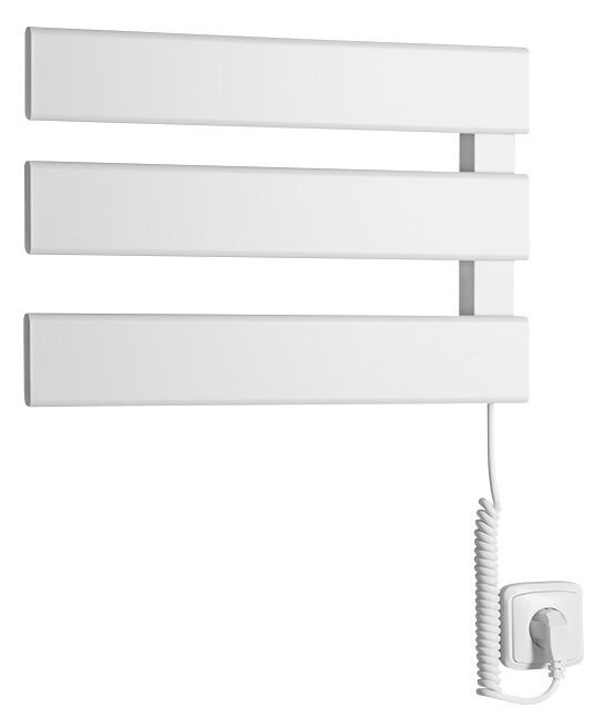 AQUALINE ELVIS elektrický sušák ručníků 457x342x55 50 W, bílá EB480